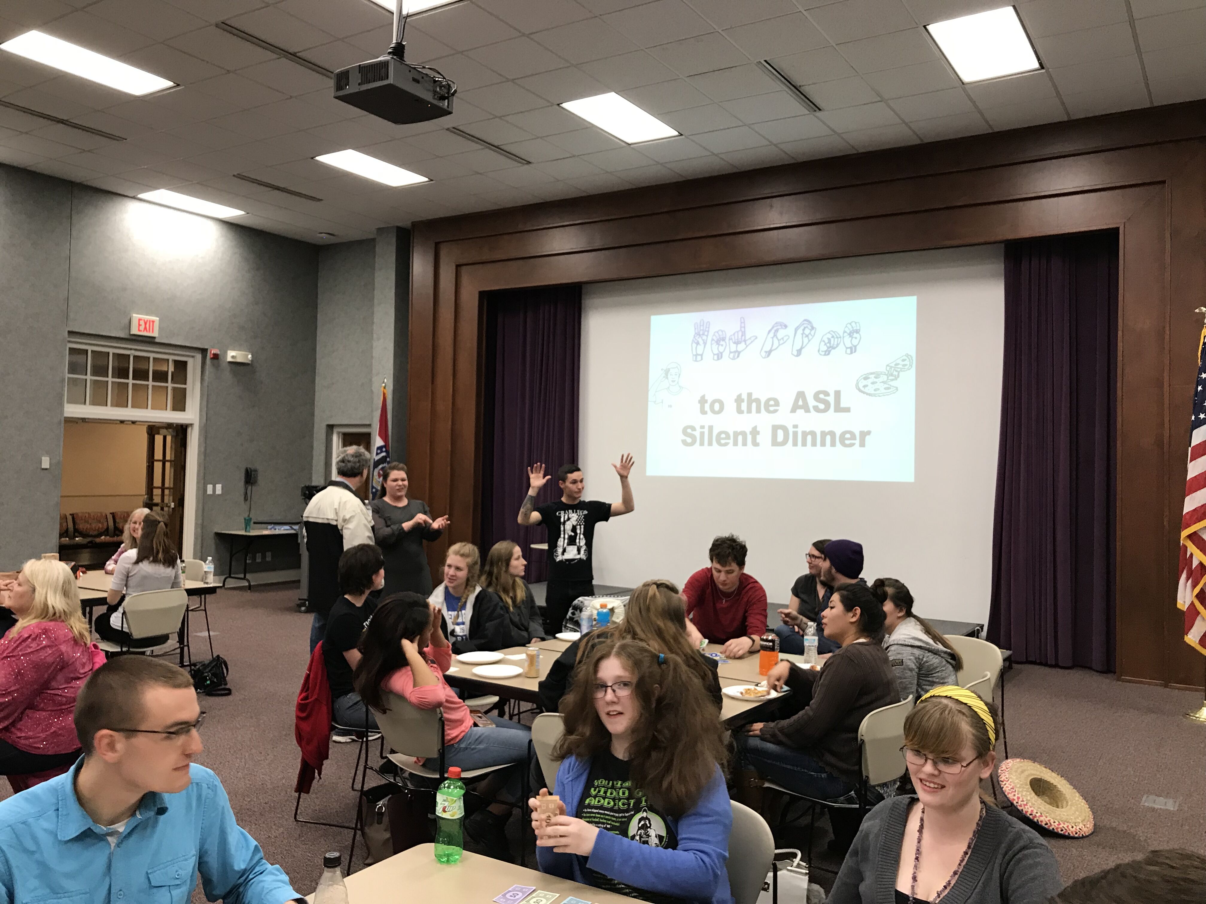 ASL Silent Dinner (4) OTC Communication & World Languages