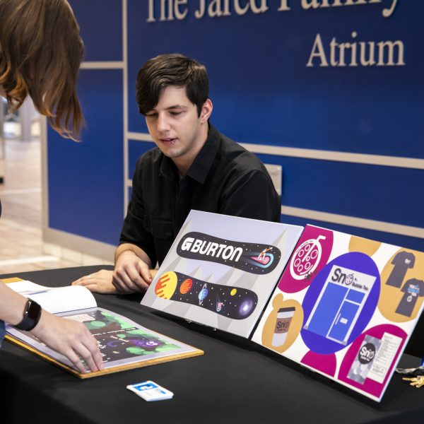 Graphic Design Student Work Display