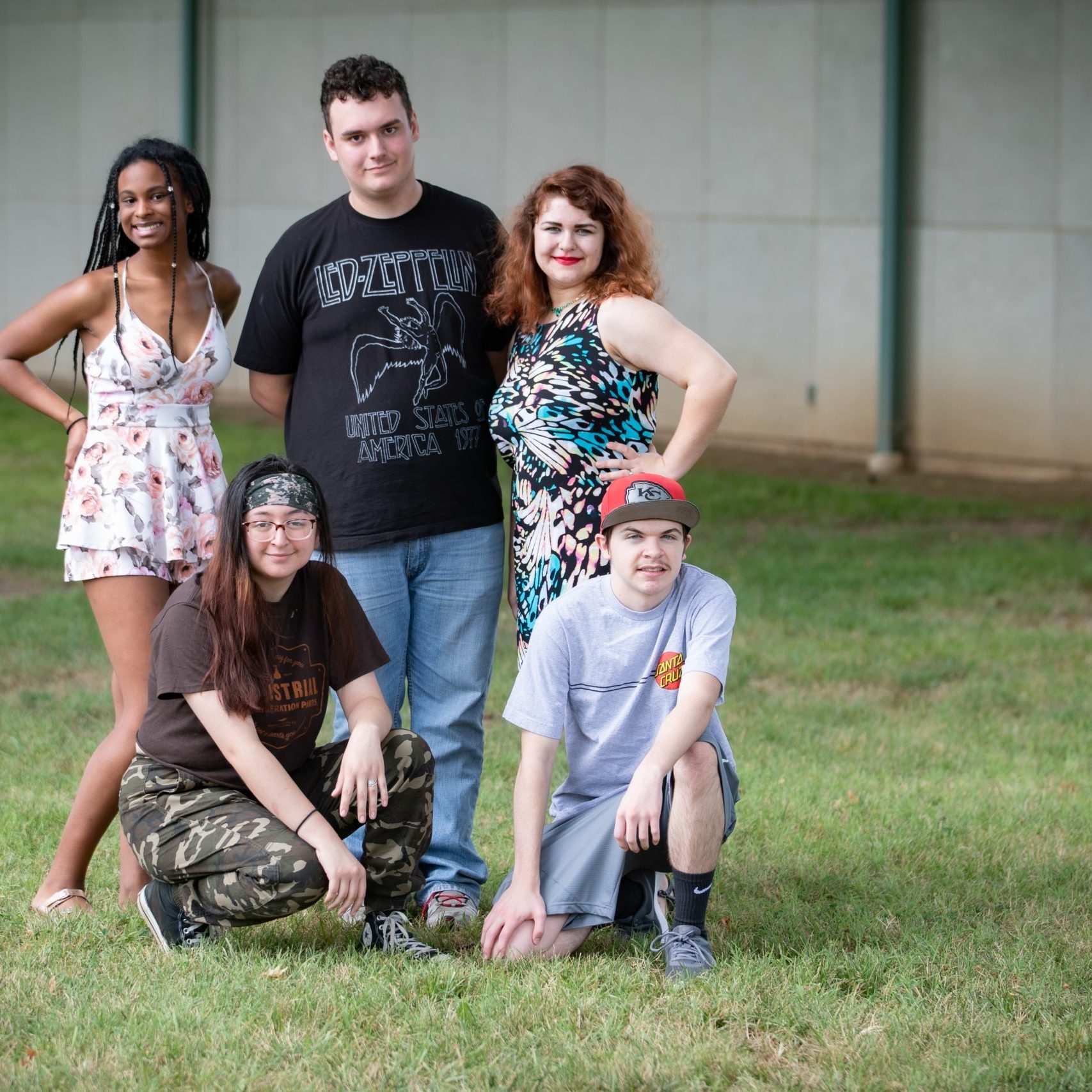 Group of Middle College Students