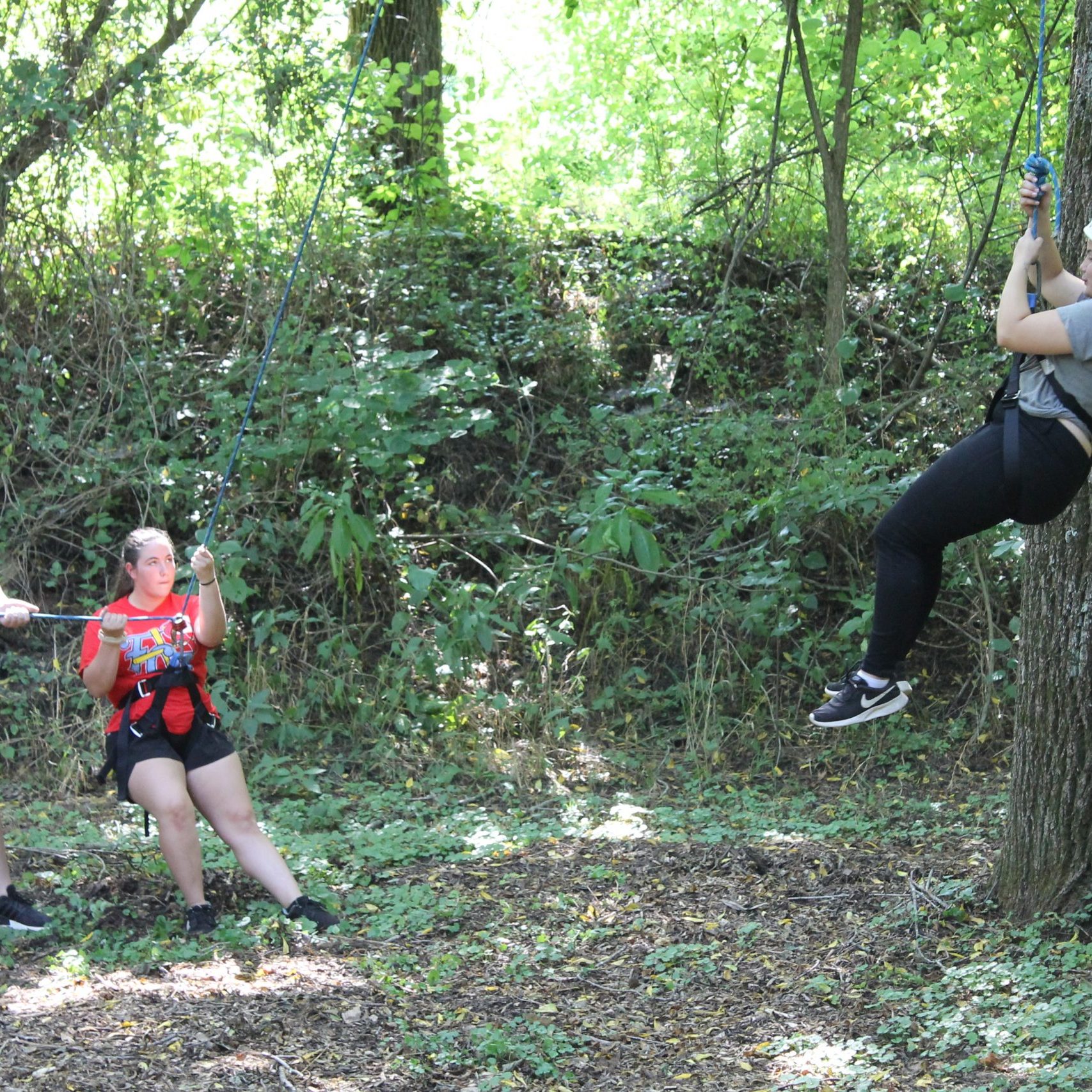 Team work at Leadership Ranch
