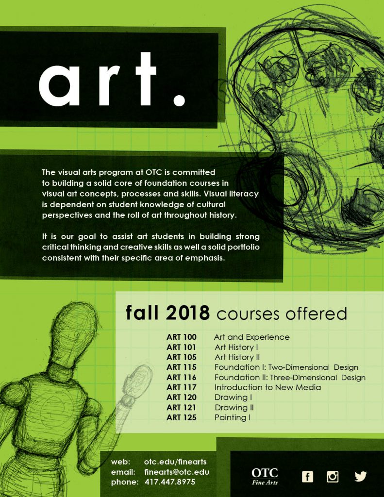 Course Pathway Visual Arts - OTC Fine Arts & Humanities