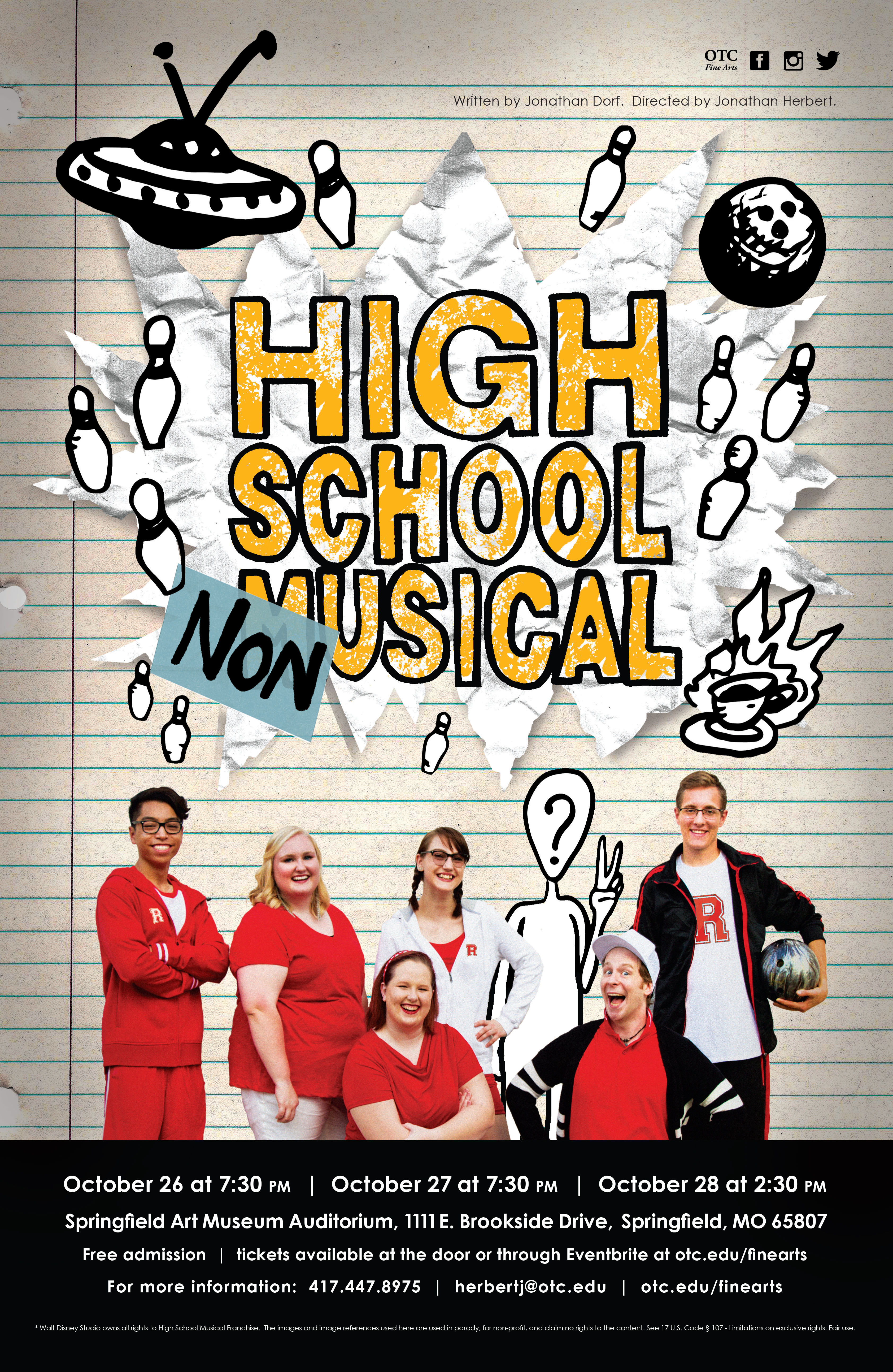 High School Non-Musical Official Poster