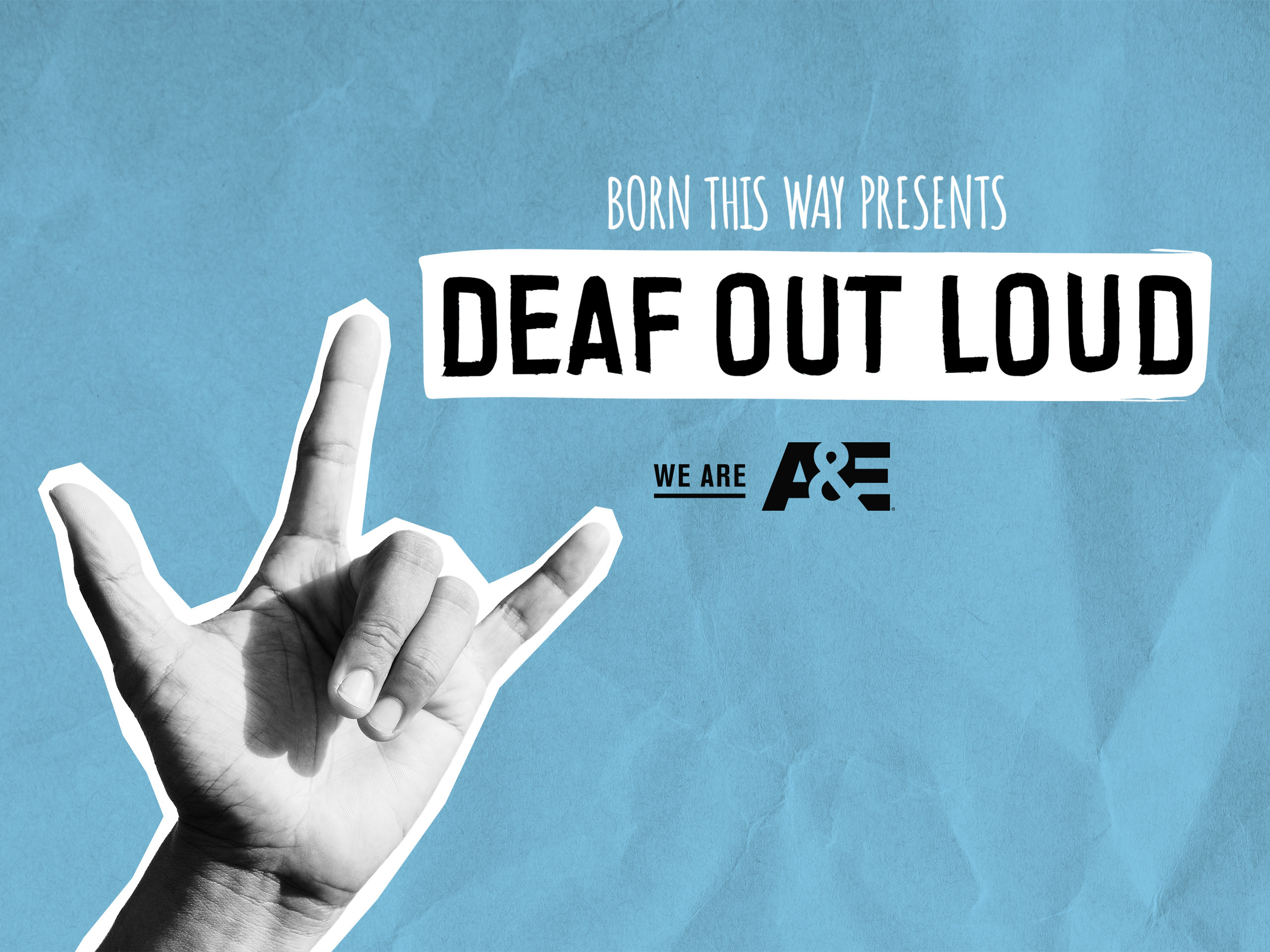 Movie poster for documentary Deaf Out Loud.