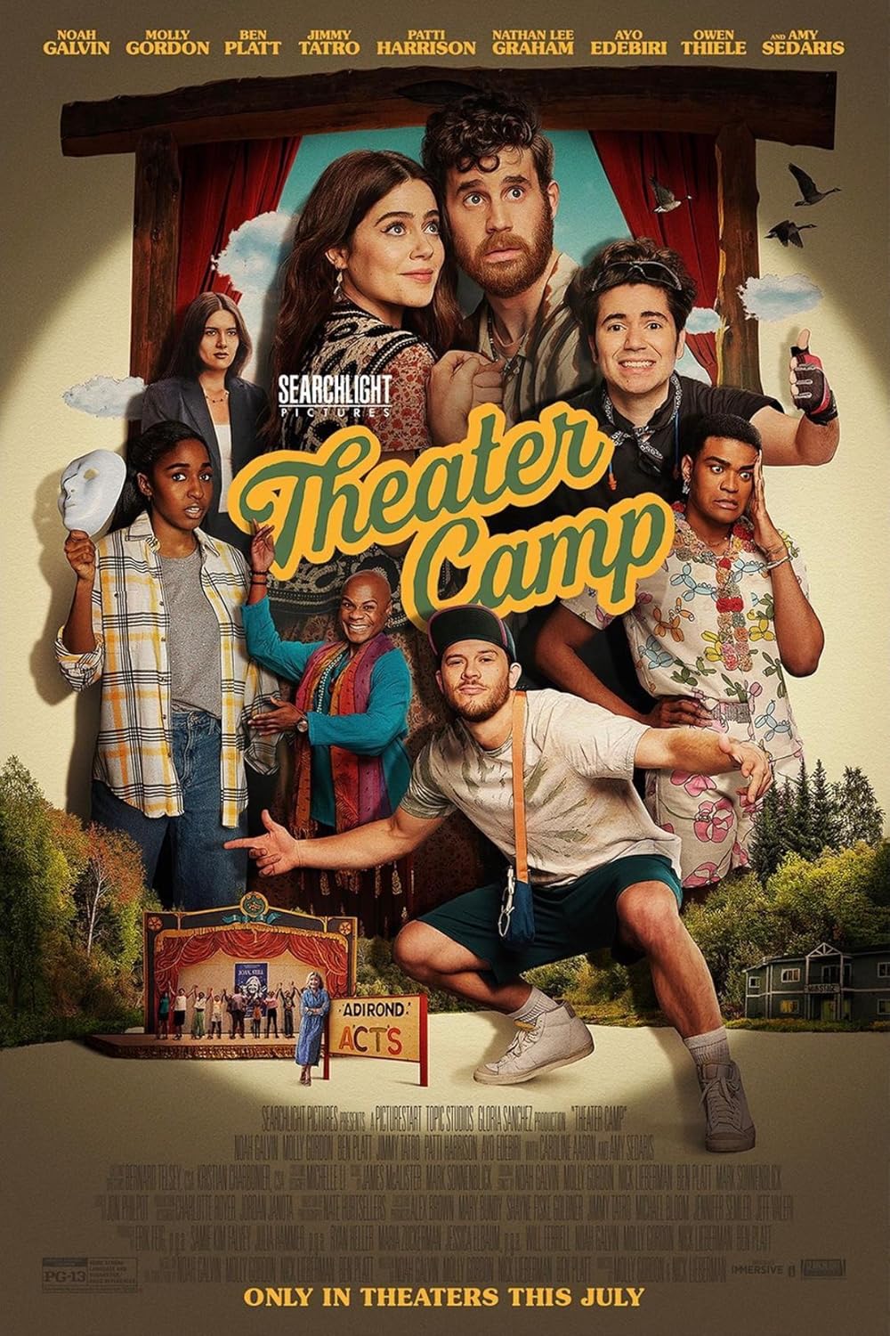Movie poster for Theater Camp.