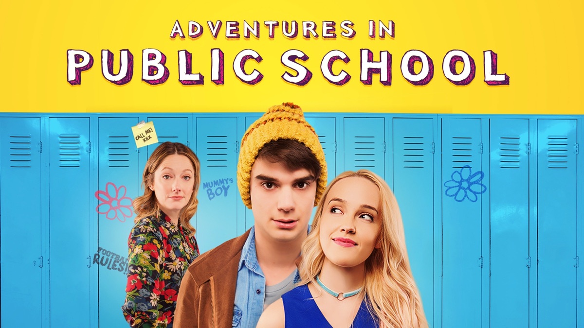 Image for Adventures in Public School movie DVD cover.