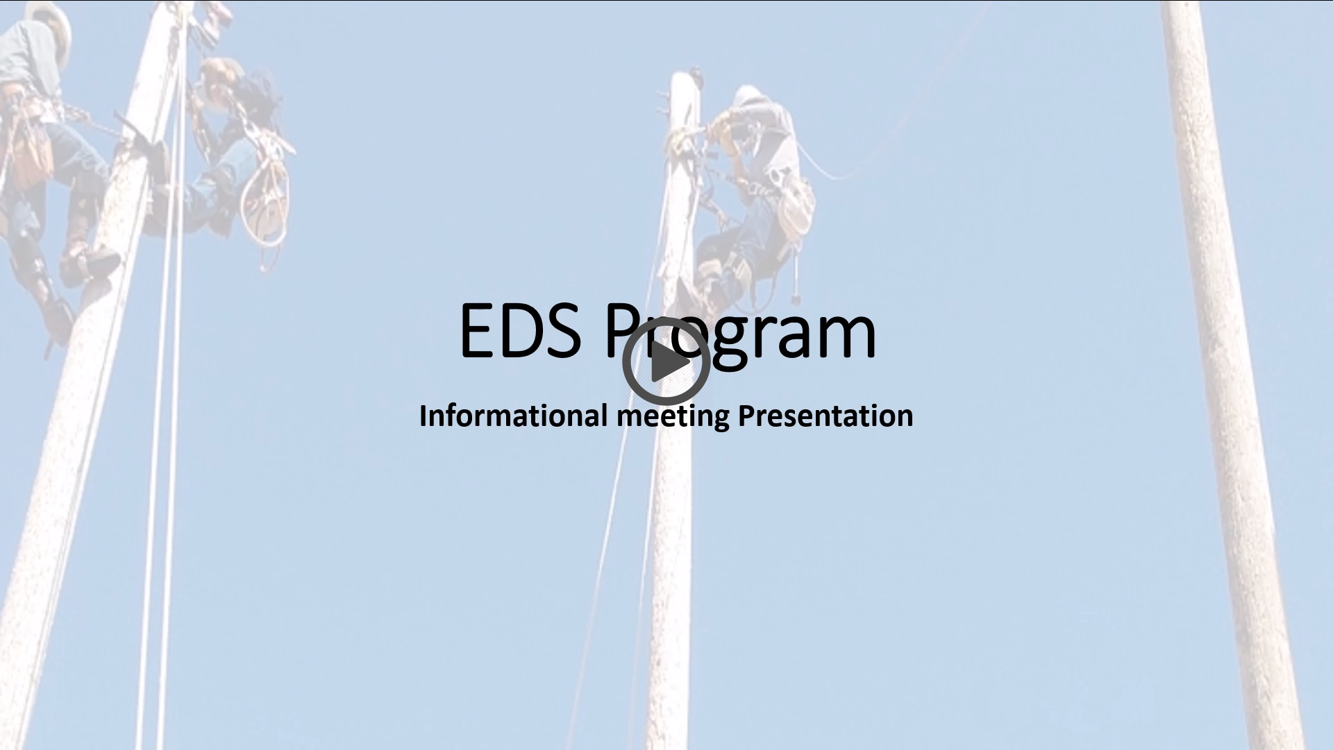 EDS Program Video Poster